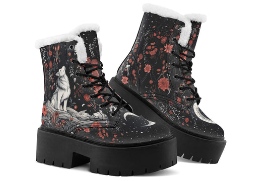 Lone Wolf Platform Winter Boots