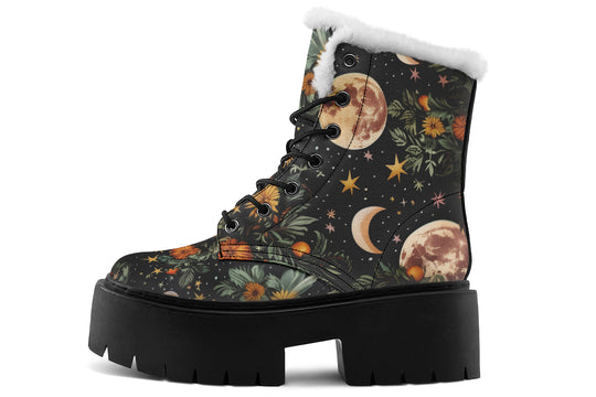Lunar Meadow Platform Winter Boots