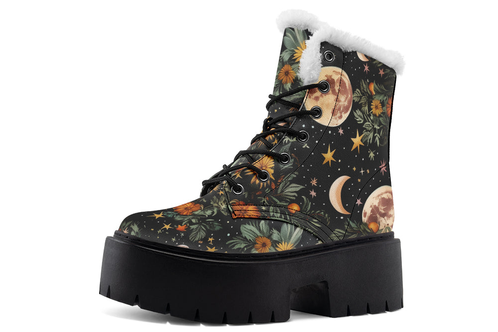 Lunar Meadow Platform Winter Boots