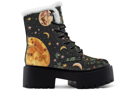 Lunar Meadow Platform Winter Boots