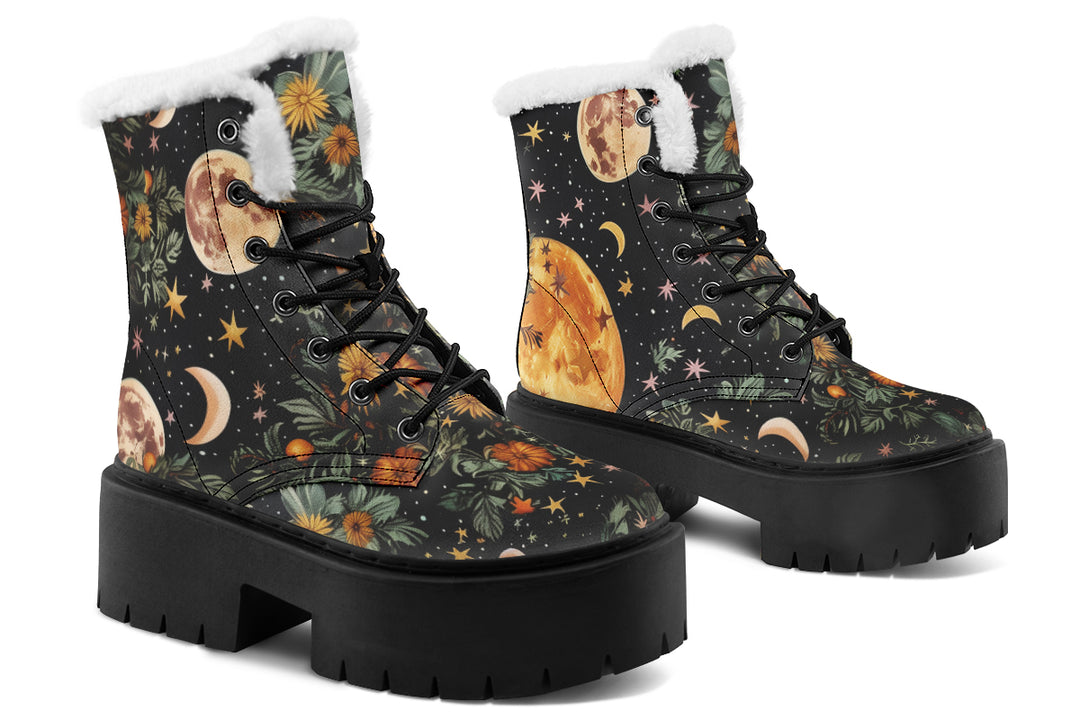Lunar Meadow Platform Winter Boots