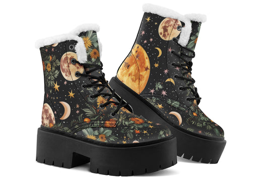 Lunar Meadow Platform Winter Boots