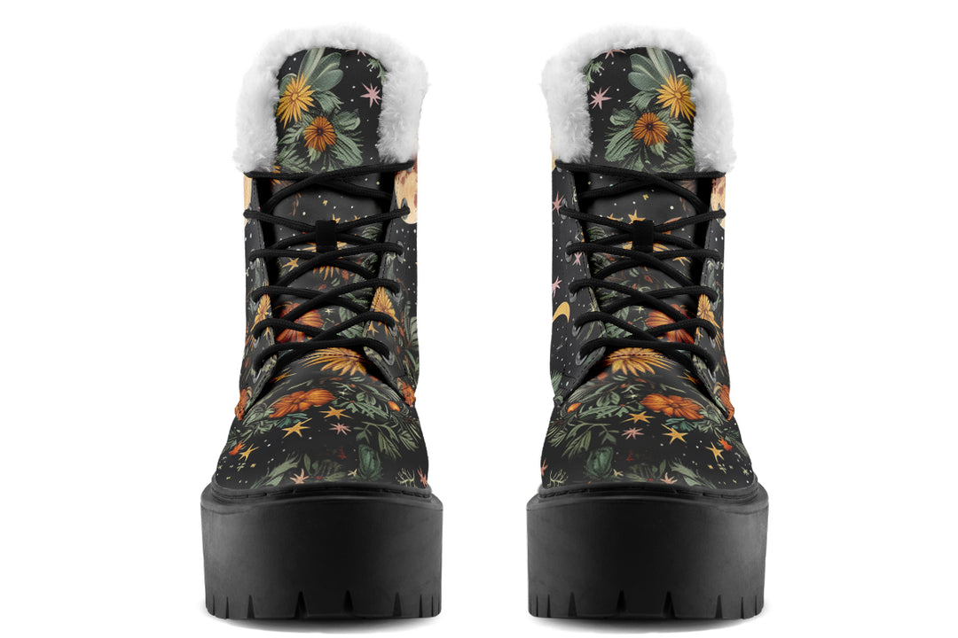 Lunar Meadow Platform Winter Boots