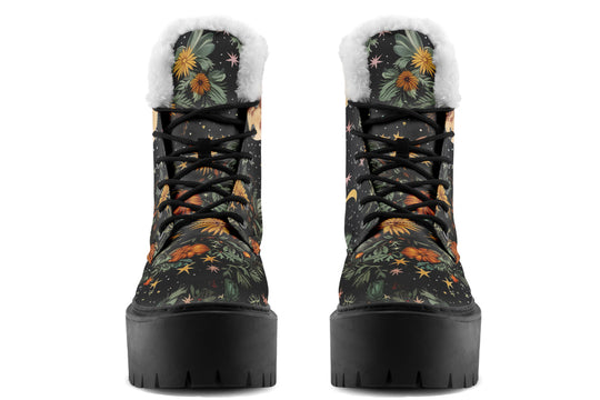 Lunar Meadow Platform Winter Boots