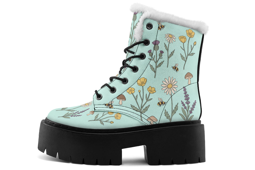Meadow Haze Platform Winter Boots