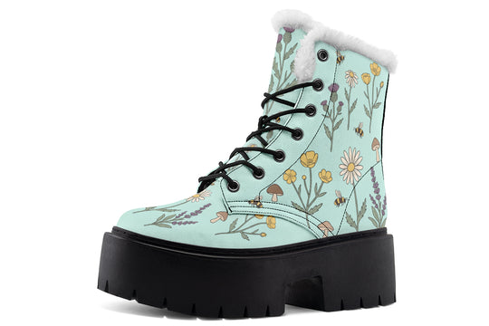 Meadow Haze Platform Winter Boots