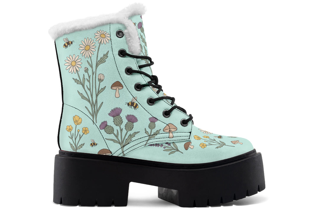 Meadow Haze Platform Winter Boots