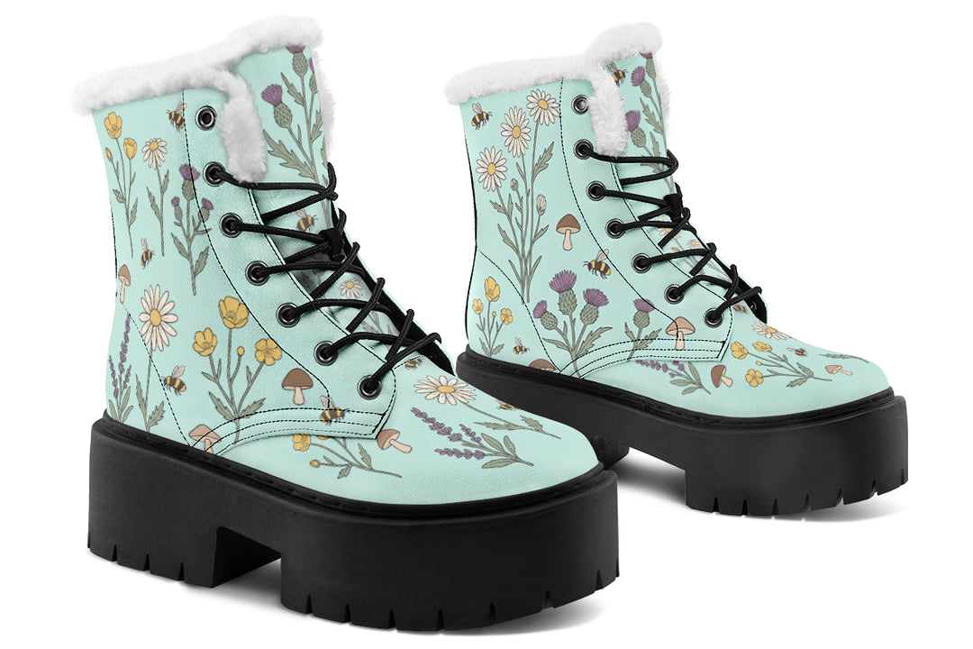 Meadow Haze Platform Winter Boots