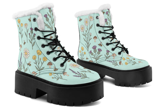 Meadow Haze Platform Winter Boots