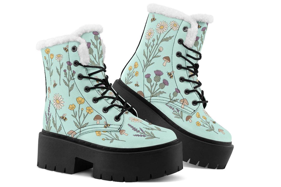 Meadow Haze Platform Winter Boots