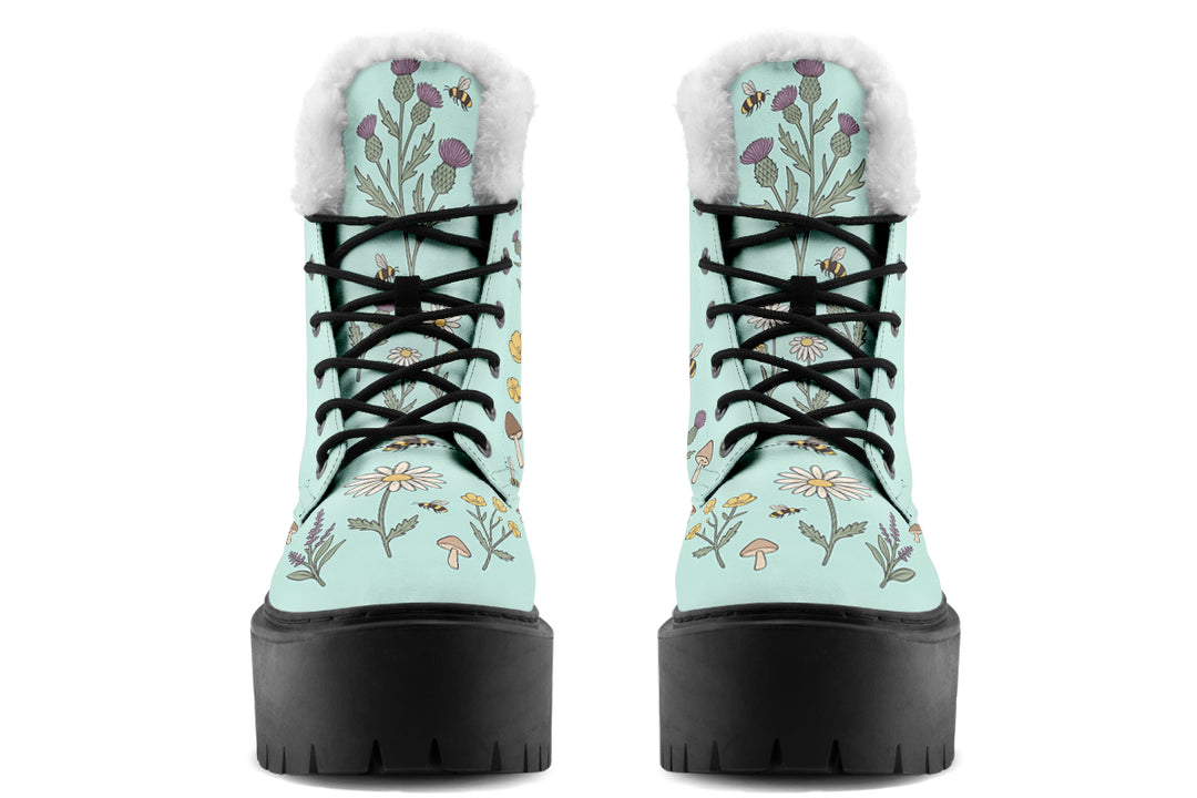 Meadow Haze Platform Winter Boots