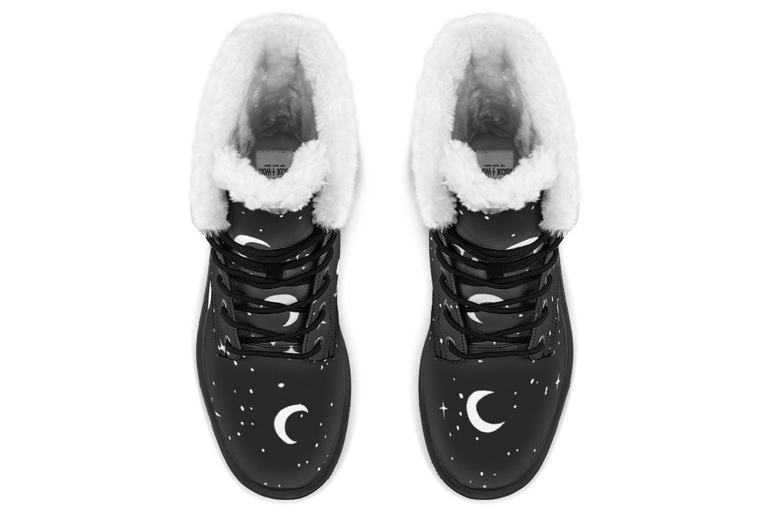 MoonDust Platform Winter Boots