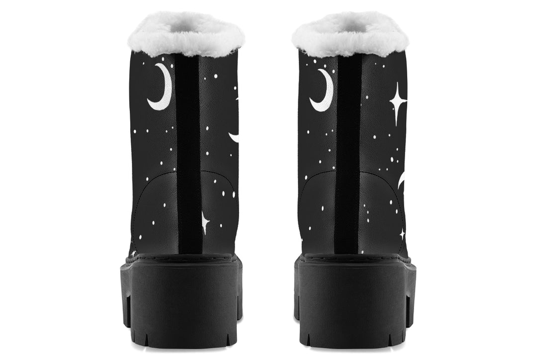MoonDust Platform Winter Boots