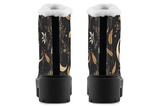 Moonlit Botanica Platform Winter Boots