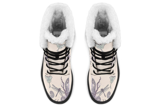 Moth Glade Platform Winter Boots