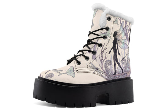Moth Glade Platform Winter Boots