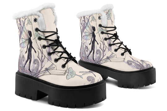 Moth Glade Platform Winter Boots