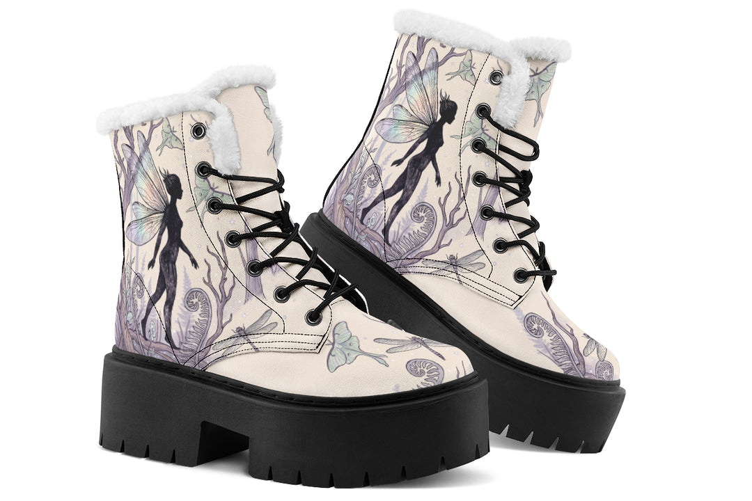 Moth Glade Platform Winter Boots