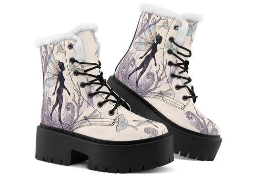 Moth Glade Platform Winter Boots