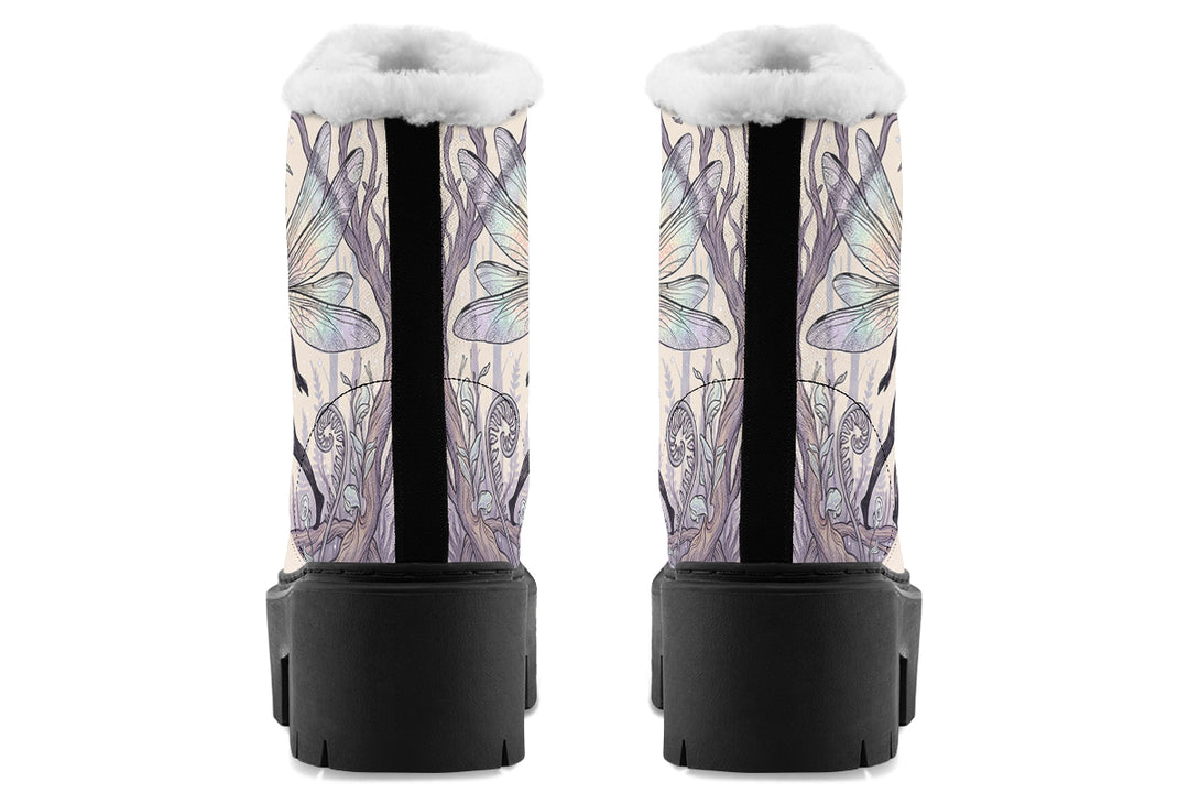 Moth Glade Platform Winter Boots