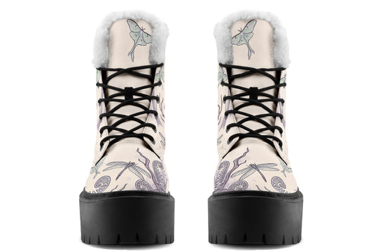 Moth Glade Platform Winter Boots