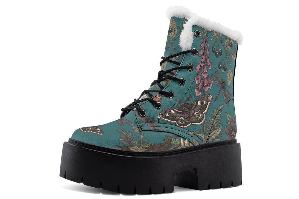 Moth Meadow Platform Winter Boots