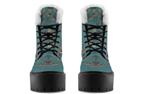 Moth Meadow Platform Winter Boots