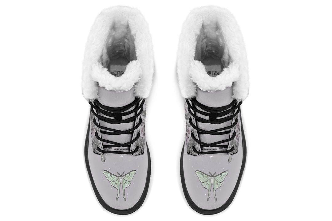 Moth Queen Platform Winter Boots