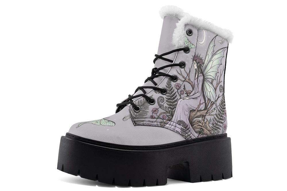 Moth Queen Platform Winter Boots