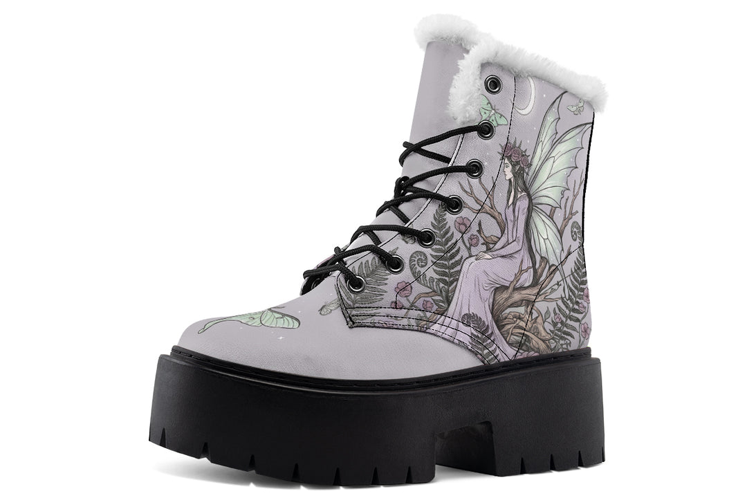 Moth Queen Platform Winter Boots