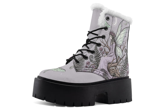 Moth Queen Platform Winter Boots