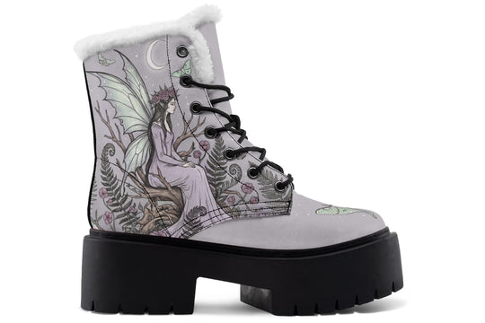 Moth Queen Platform Winter Boots