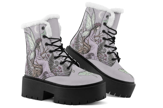 Moth Queen Platform Winter Boots