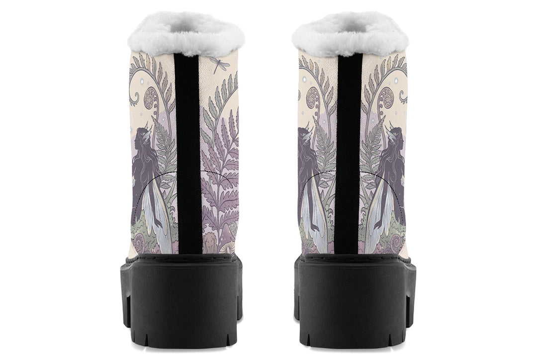 Moth Whisperer Platform Winter Boots
