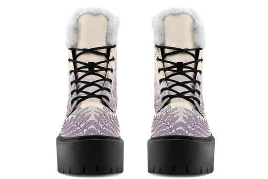 Moth Whisperer Platform Winter Boots