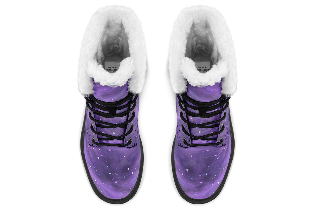 Nebula Wing Platform Winter Boots