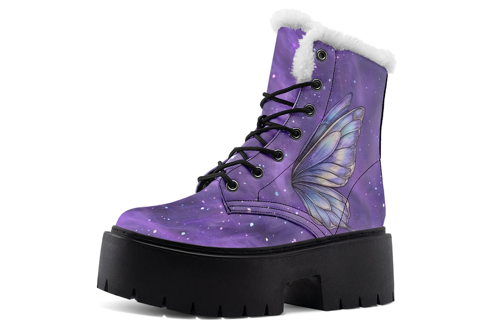 Nebula Wing Platform Winter Boots
