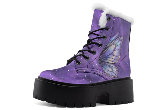 Nebula Wing Platform Winter Boots