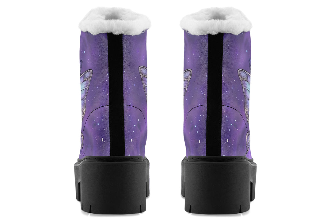 Nebula Wing Platform Winter Boots