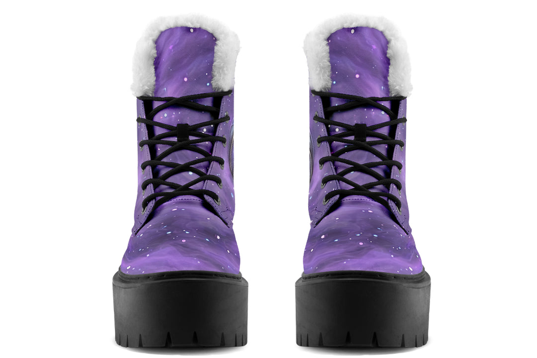 Nebula Wing Platform Winter Boots