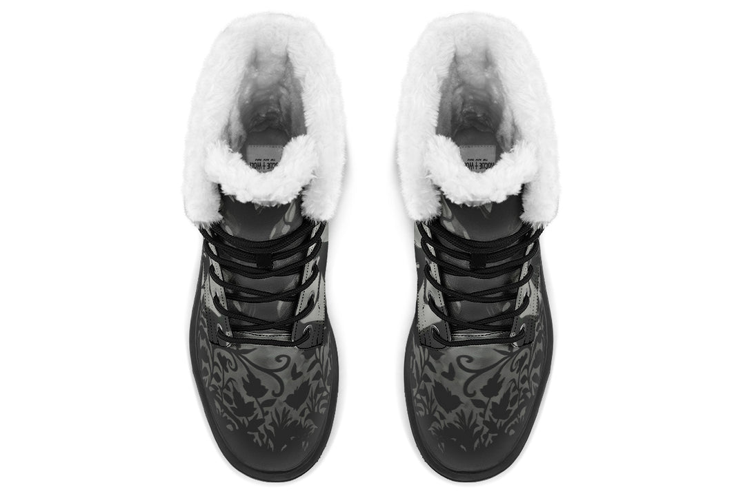 Night Dance Platform Winter Boots