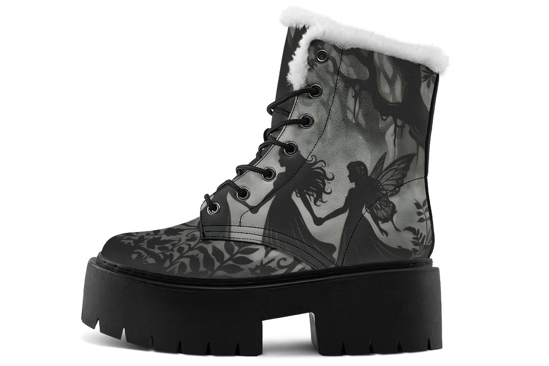 Night Dance Platform Winter Boots