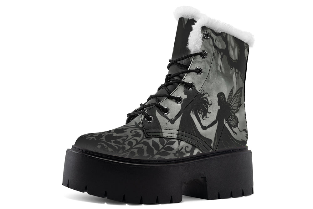Night Dance Platform Winter Boots