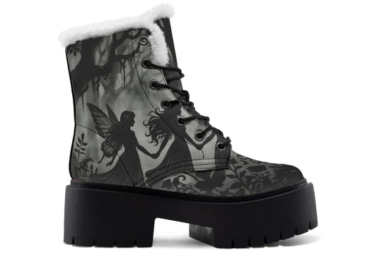 Night Dance Platform Winter Boots