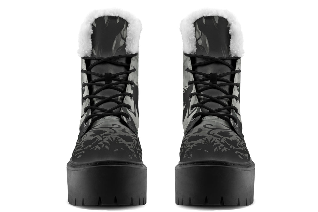 Night Dance Platform Winter Boots