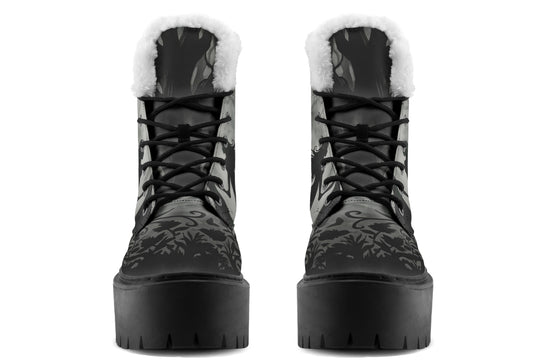 Night Dance Platform Winter Boots