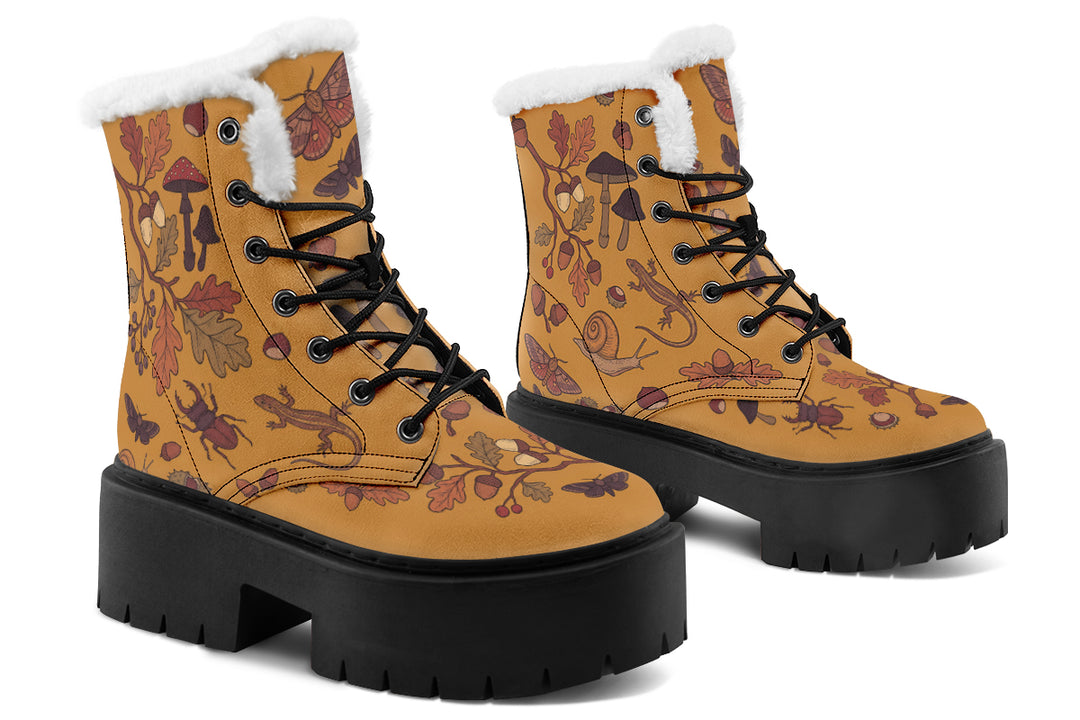 Oak Village Platform Winter Boots