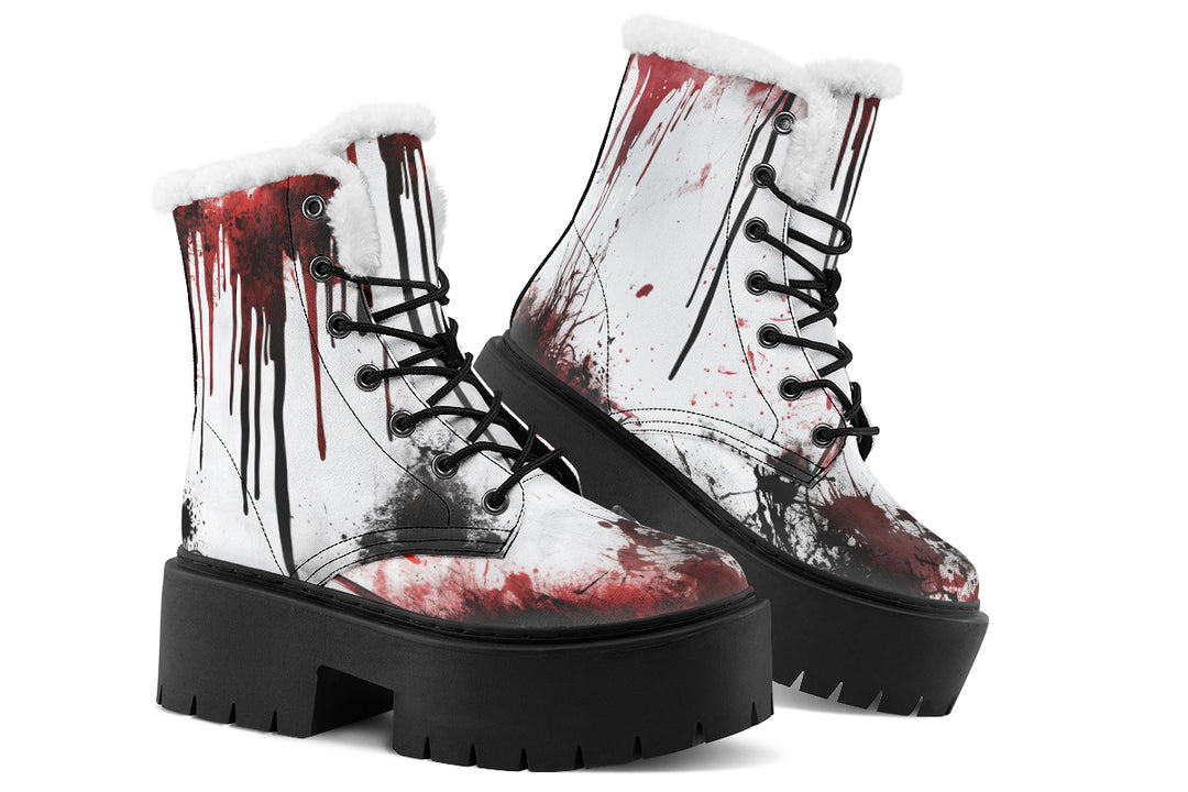 Oops My Bad Platform Winter Boots