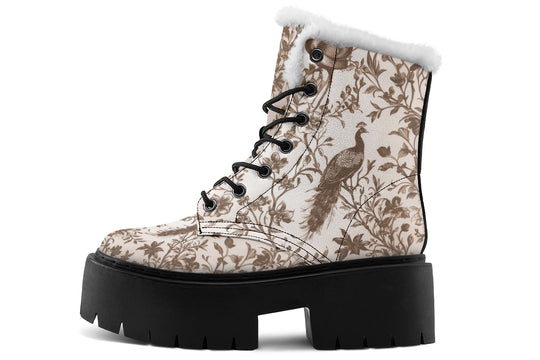 Palatial Platform Winter Boots