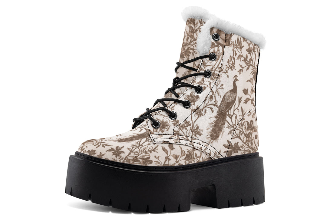 Palatial Platform Winter Boots